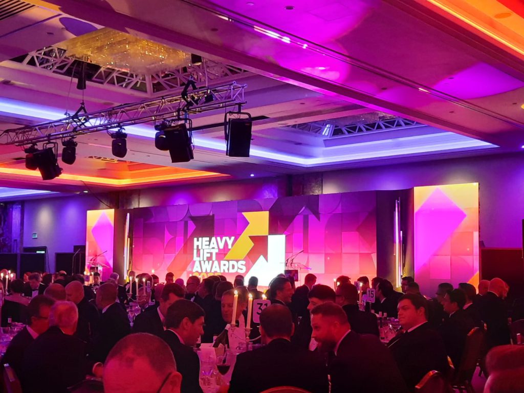 Al Royal Lancaster Hotel di Londra per l’assegnazione del prestigioso premio internazionale Heavy Lift Awards 2023